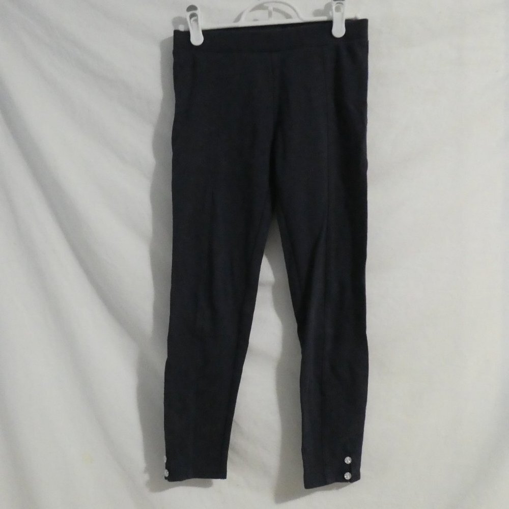 OSHKOSH | size 12 | Navy Leggings With Rinestone Bottom Sides